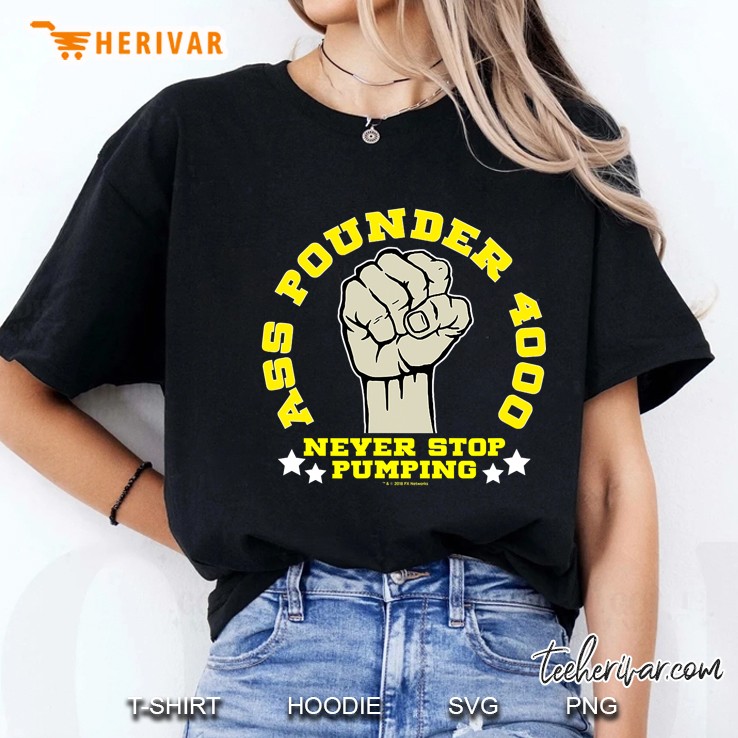 Always Sunny In Philadelphia Ass Pounder Ladies Tee