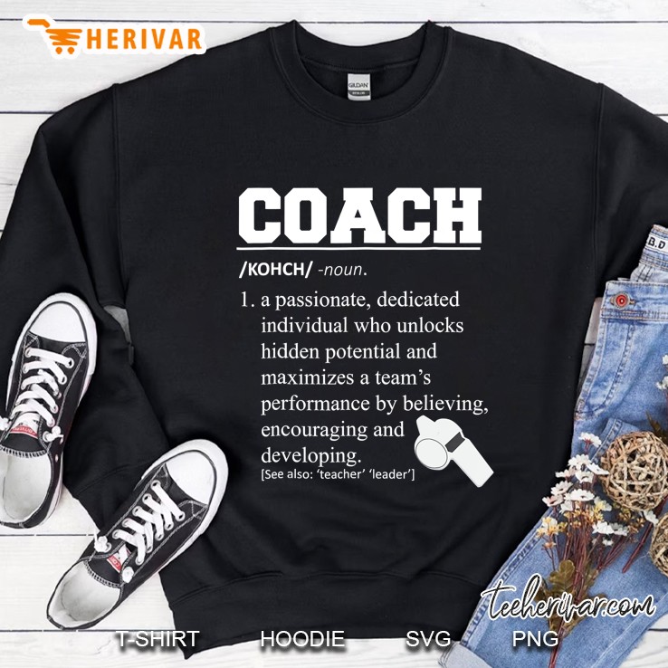 Coach Definition Tshirt Funny Coach Sweatshirt