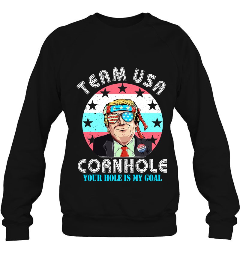 Usa Cornhole Shirt Team Cornhole Shirts Funny Cornhole