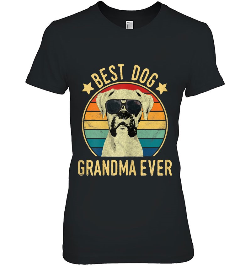 Womens Best Dog Grandma Ever Boxer Mother's Day Mugs