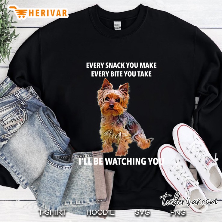 Yorkshire Terrier Funny Meme Every Snack I