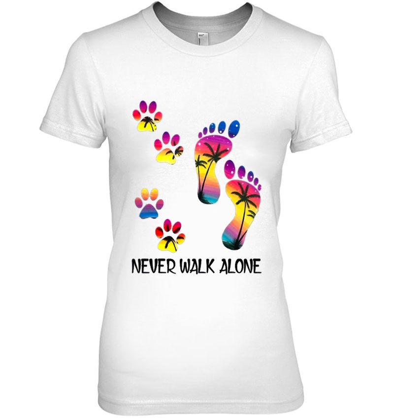 Dog Never Walk Alone Hawaii Beach