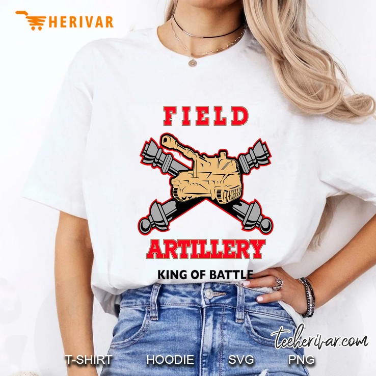 Field Artillery - King Of Battle Ladies Tee
