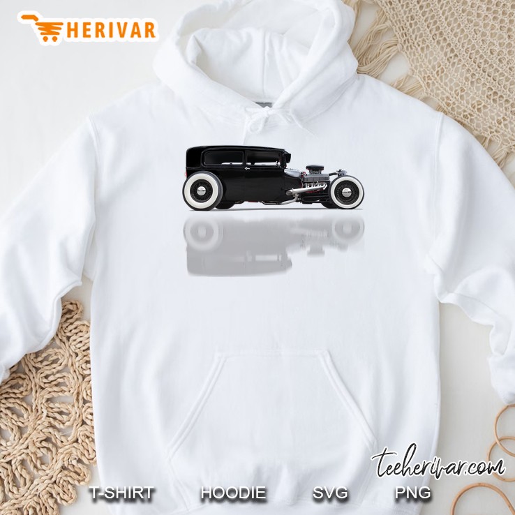 Traditional Hot Rod Sedan Tudor Fordor Ford Model A Hoodie