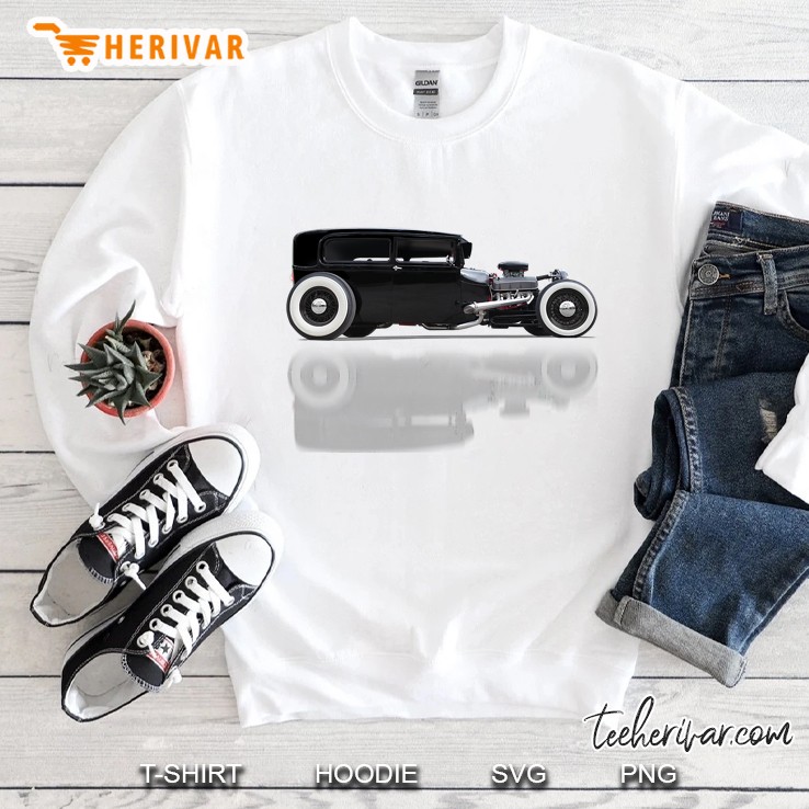Traditional Hot Rod Sedan Tudor Fordor Ford Model A Sweatshirt