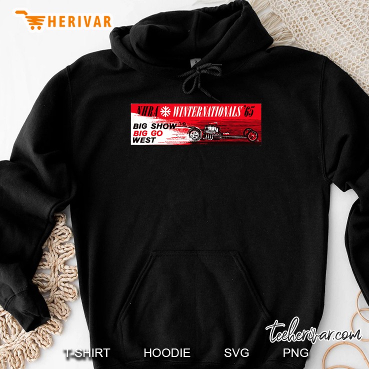 Nhra 1965 Winternationals Big Go West Hoodie