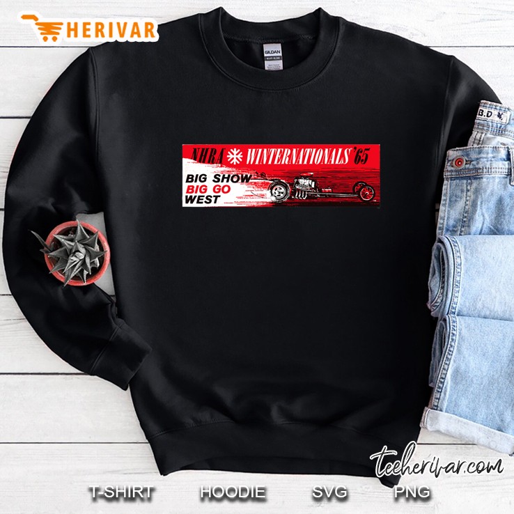 Nhra 1965 Winternationals Big Go West Sweatshirt