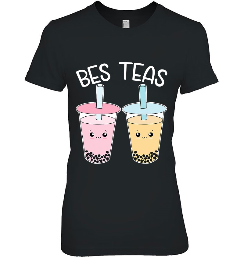 Bes Teas Besties Bubble Tea Cute Boba Best Friends T-Shirts, Hoodies ...