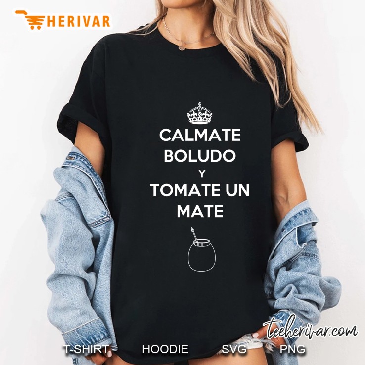 Funny Argentina Tshirt - Tomate Un Mate Ladies Tee