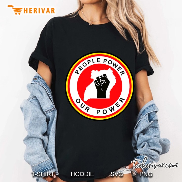 Bobi Wine People Power Our Power Ladies Tee