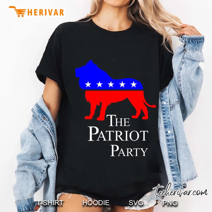 The Patriot Party Lion Ladies Tee