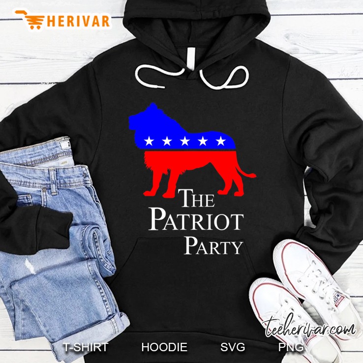 The Patriot Party Lion Hoodie