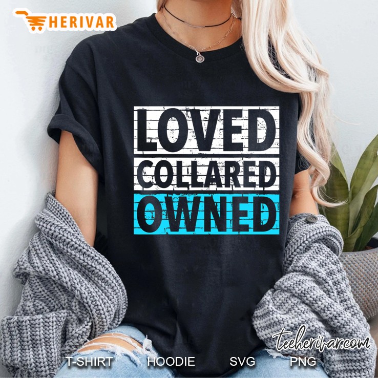 Loved Collared Owned Rope Bunny Collar Bdsm Fetish Kink Play Ladies Tee
