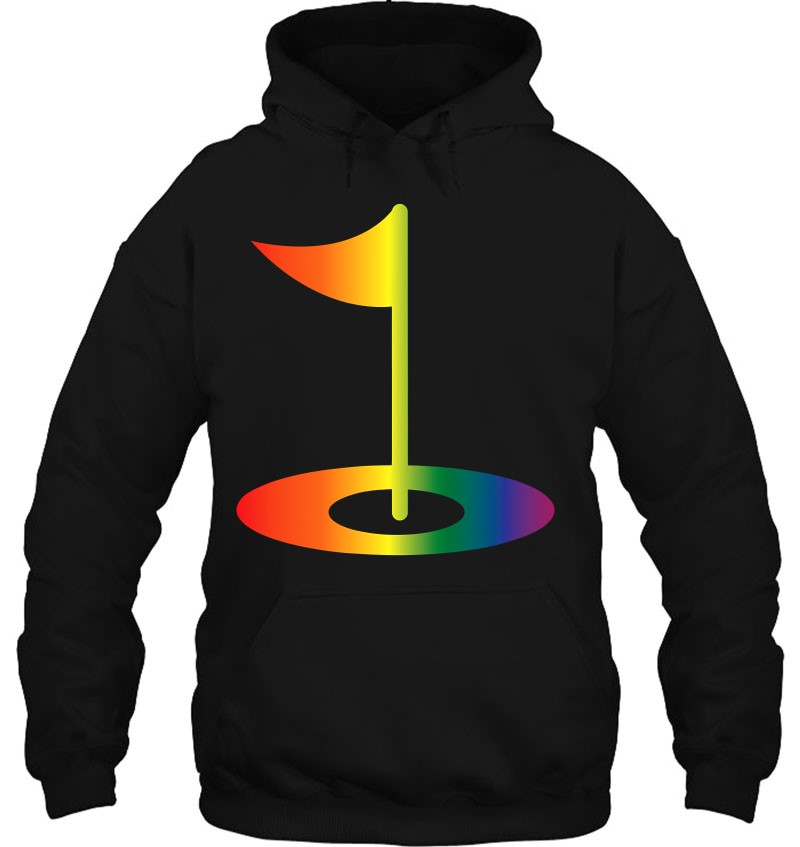 Rainbow Golf Tee Flag - Funny Lgbtq Gift For Gay Golfers Mugs