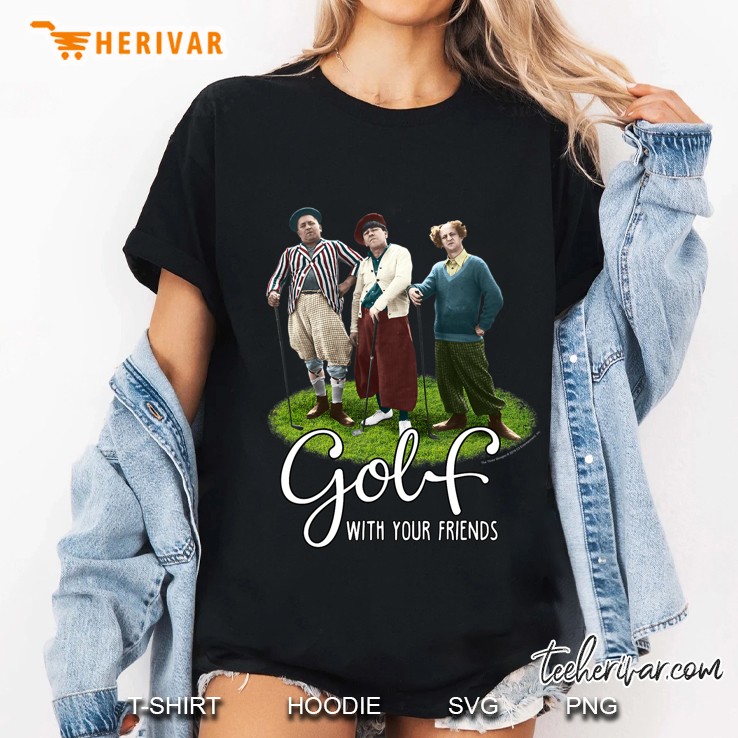 Tts- The Three Stooges Golf With Your Friends Ladies Tee
