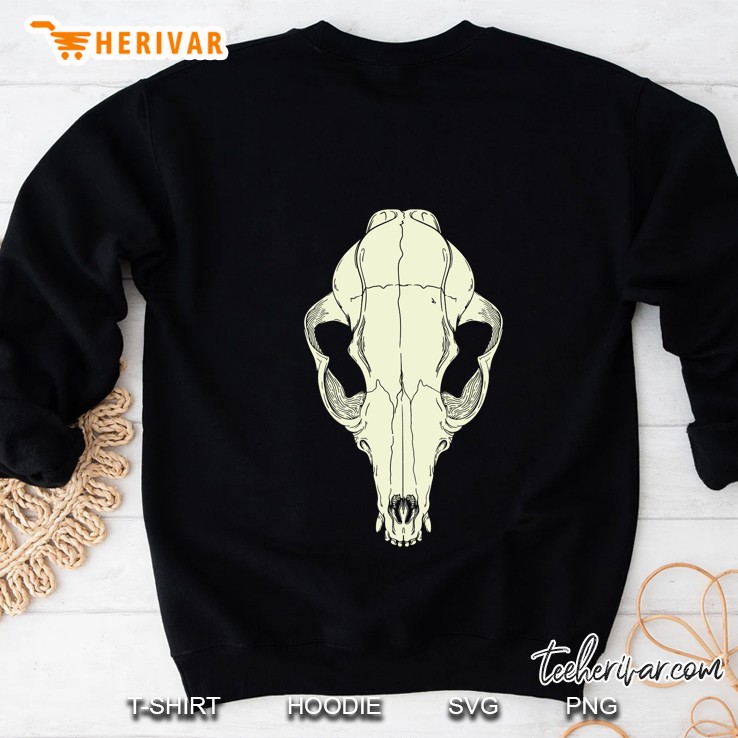 Womens Vulture Culture Fox Skull Pastel Goth Creepy Cute Spooky Sweatshirt