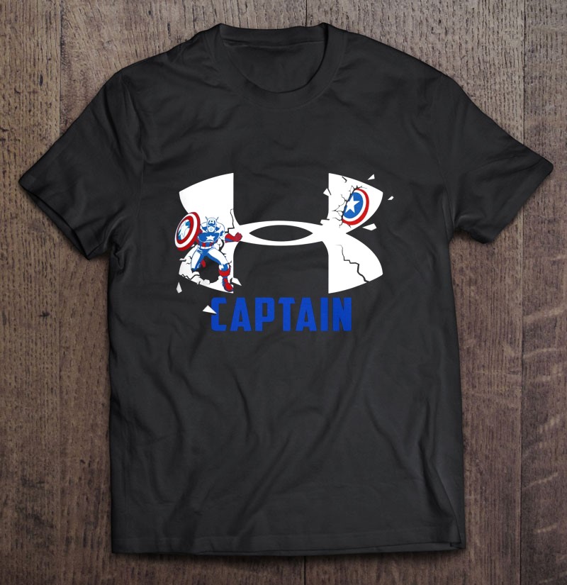 Ananiver pop Entreprenør Captain Under Armour Captain America T Shirts, Hoodies, Sweatshirts & Merch  | TeeHerivar