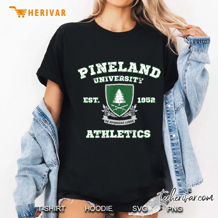 Pineland University Athletics Sports Vintage Ladies Tee