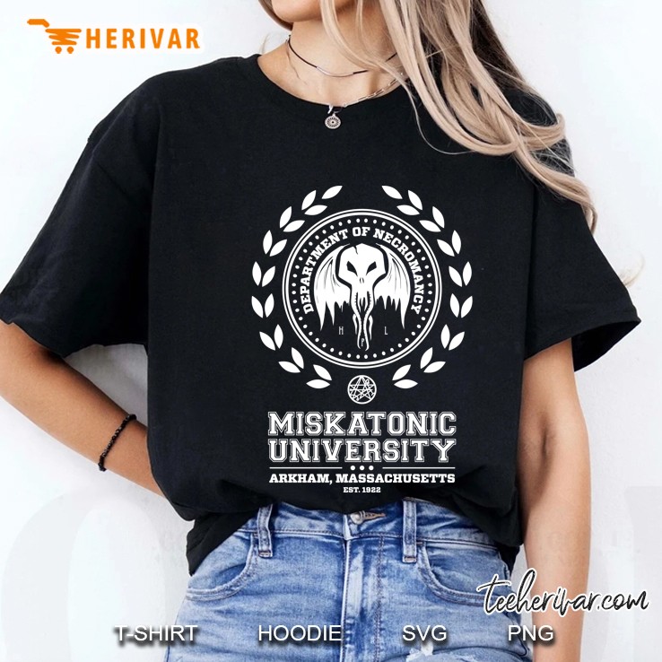 Miskatonic University Cthulhu Mythos Necronomicon Ladies Tee