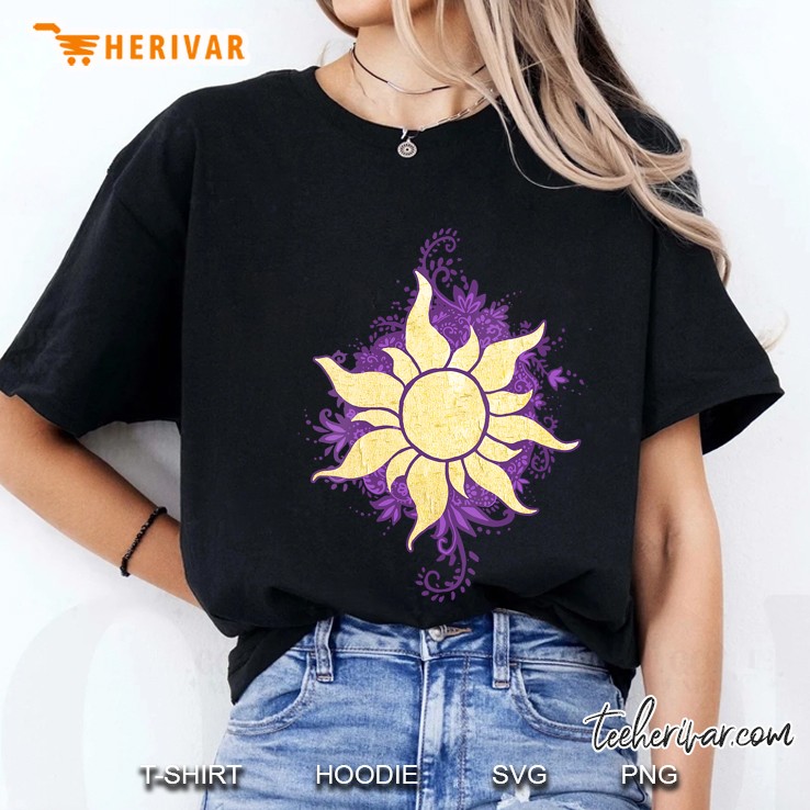 Womens Tangled Sunshine Doodle Ladies Tee
