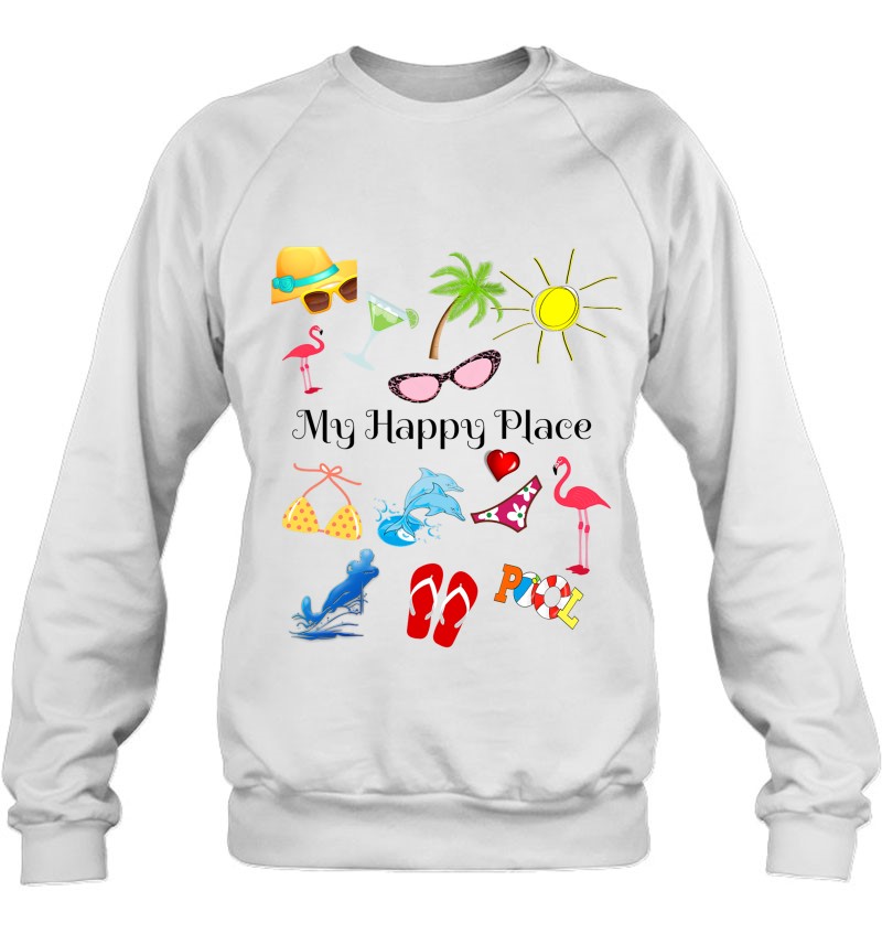 This is my happy place vacation tee