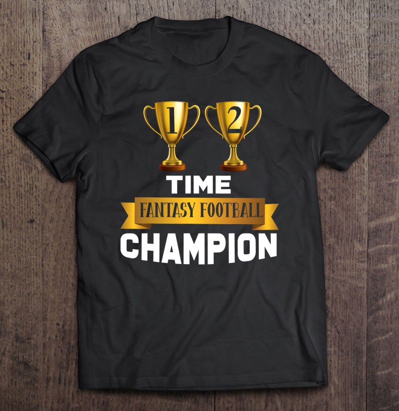 2 Time Fantasy Football Champion Winner Champ