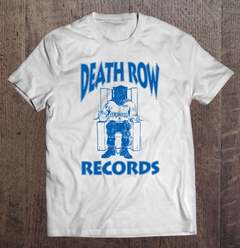 Death Row Records Blue Logo Pullover T Shirts, Hoodies, Sweatshirts ...