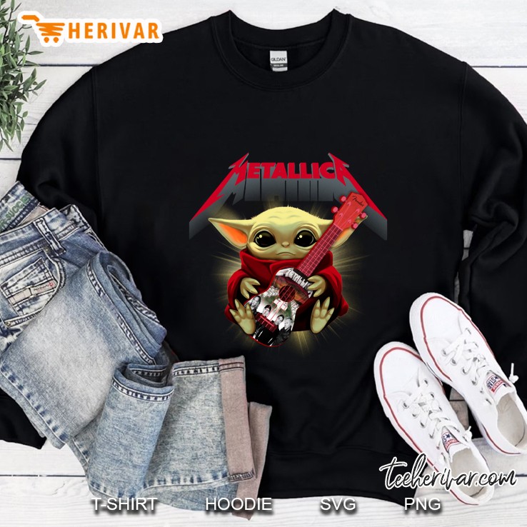 Metallica Grogu Baby Yoda Version Sweatshirt