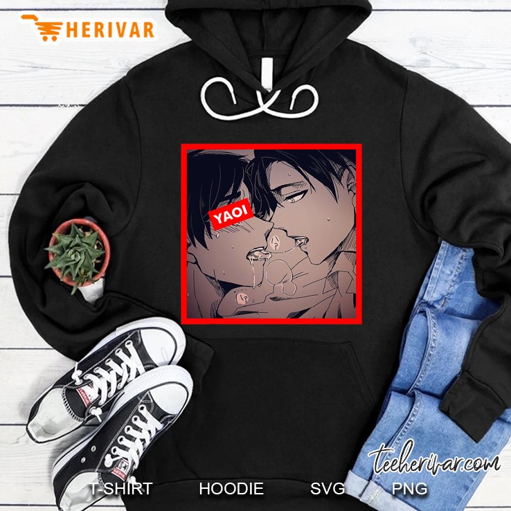 Sloppy Yaoi Ahegao Kiss Shota Lovers Hoodie