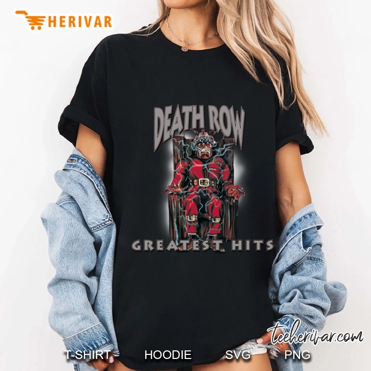 Death Row Greatest Hits Pullover Ladies Tee