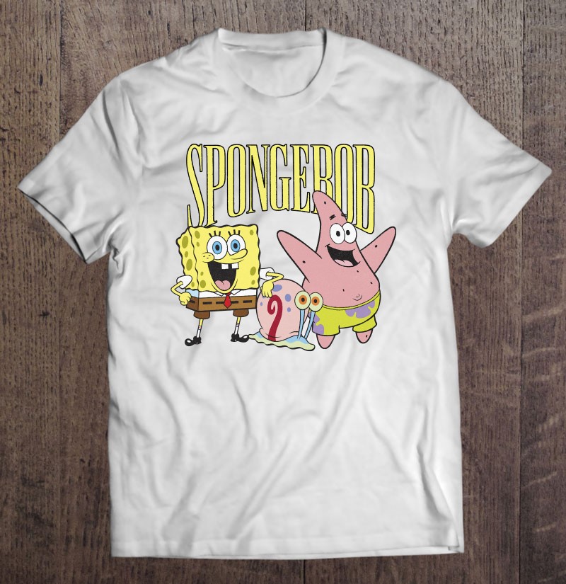 Spongebob Squarepants Gary Patrick And Spongebob T-Shirts, Hoodies ...