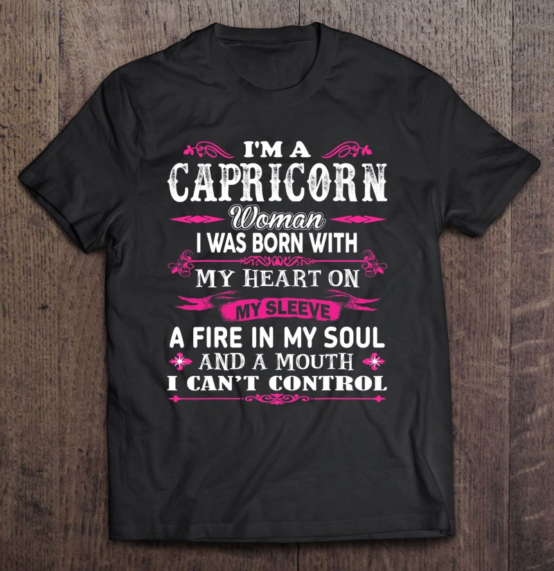 Hoodie Sweatshirt I Am A Capricorn Tee Shirt
