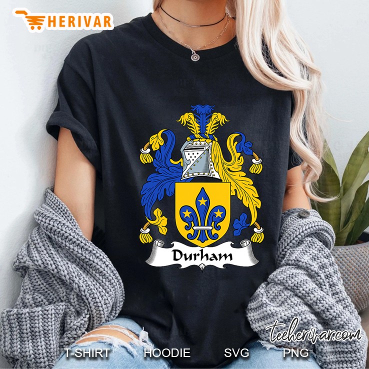 Durham Coat Of Arms - Family Cres Ladies Tee