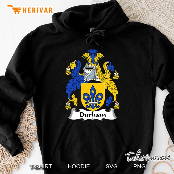 Durham Coat Of Arms - Family Cres Hoodie