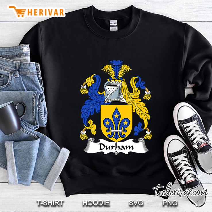 Durham Coat Of Arms - Family Cres Sweatshirt