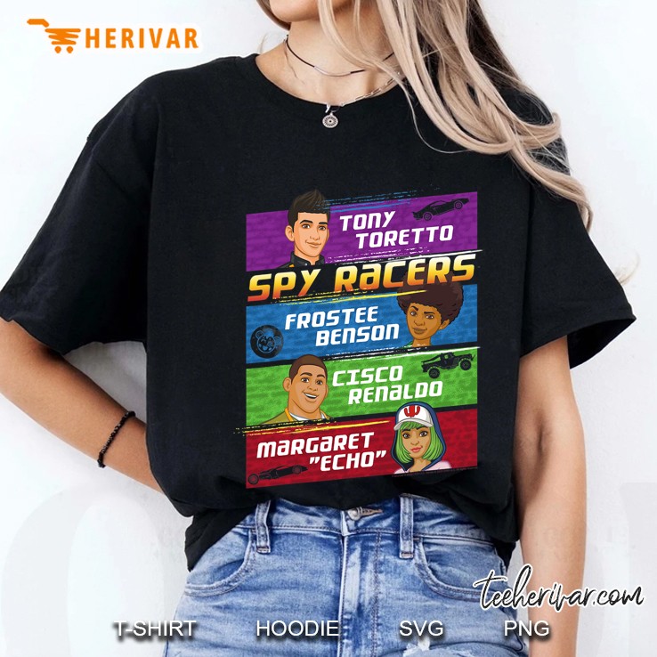 Fast & Furious Spy Racers Character Panels Ladies Tee