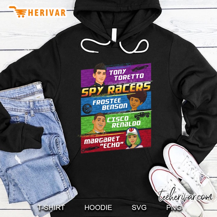 Fast & Furious Spy Racers Character Panels Hoodie