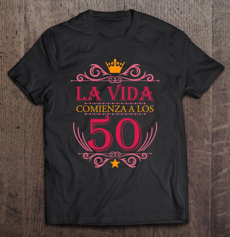 camiseta 50 cumpleaños mujer - FastAirbrush