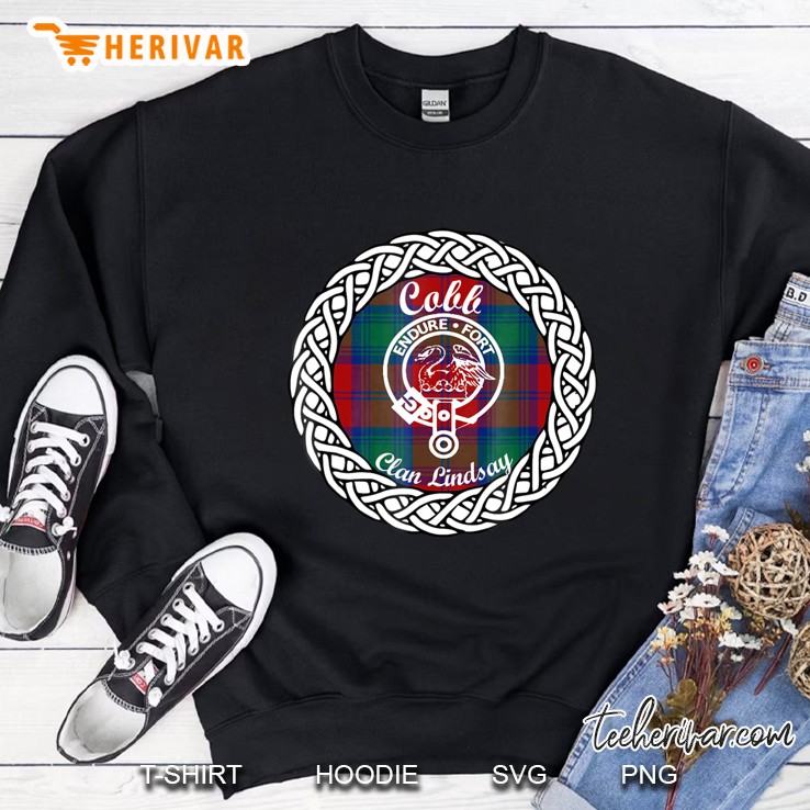 Cobb Surname Last Name Scottish Clan Tartan Badge Crest Sweatshirt