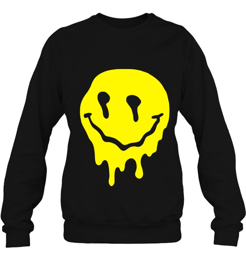 Funny Melted Acid Lsd Mdma Smiley Face Psychedelic T-Shirts, Hoodies ...