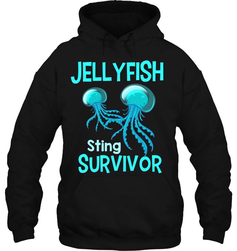 Jellyfish Sting Survivor Funny Sarcastic Injury