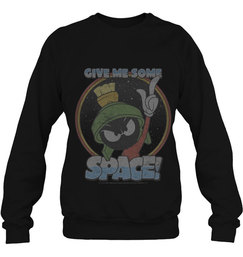 Looney Tunes Marvin The Martian Give Me Some Space Sweatshirt