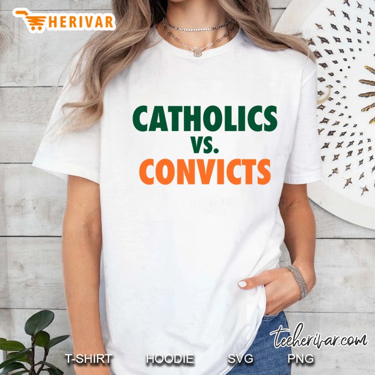 Classic Catholics Vs Convicts 1988 Shirt Ladies Tee