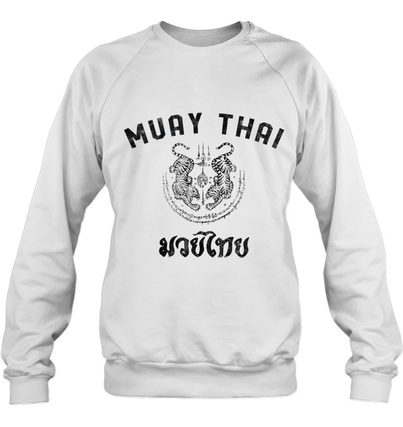 Muay Thai Twin Tigers Mma 90S Kickboxing Sweatshirt