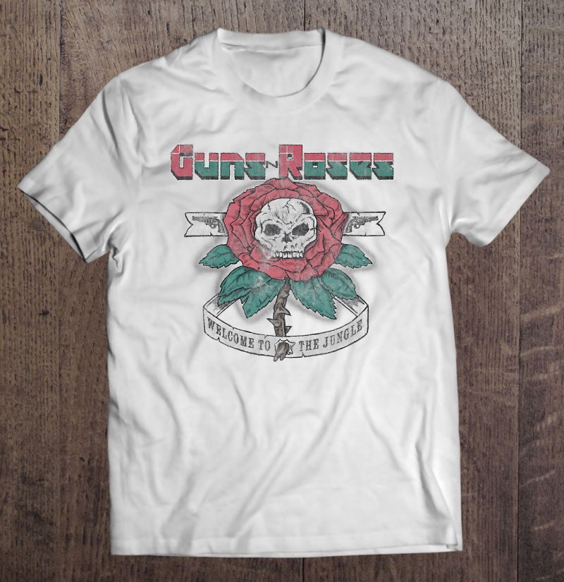 Guns N' Roses Official 1987 Welcome To The Jungle
