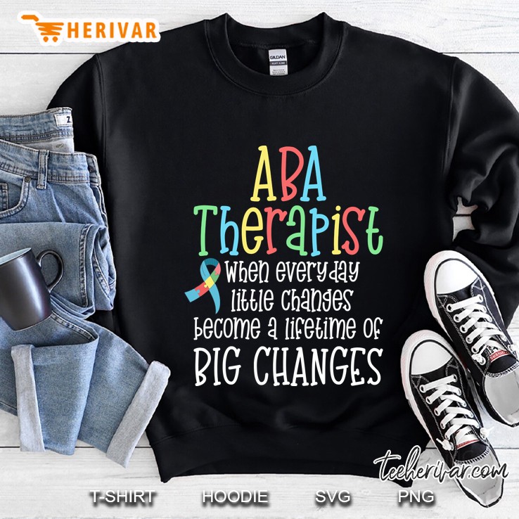 Aba Therapist Sweater Behavior Analyst Autism Awareness Sweatshirt