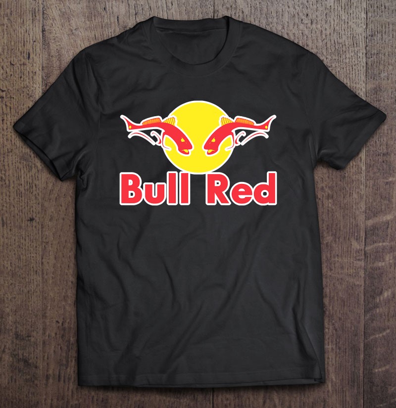 Bull Redfish Gulf Coast Anglers Saltwater Pole Breakers T-Shirts