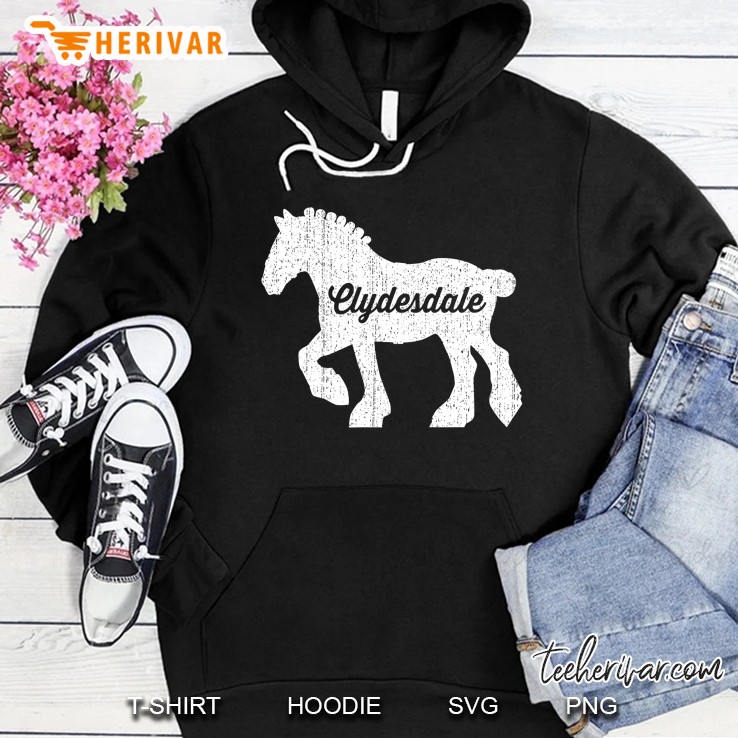Clydesdale Draft Horse Hoodie
