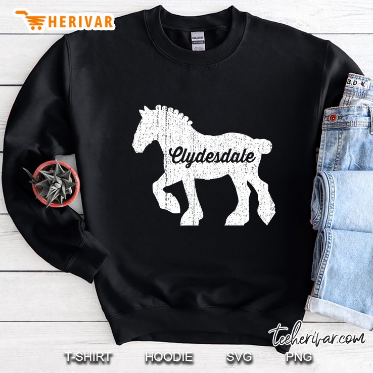Clydesdale Draft Horse Sweatshirt