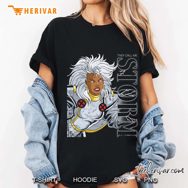 Marvel X-Men They Call Me Storm 90S Retro Ladies Tee